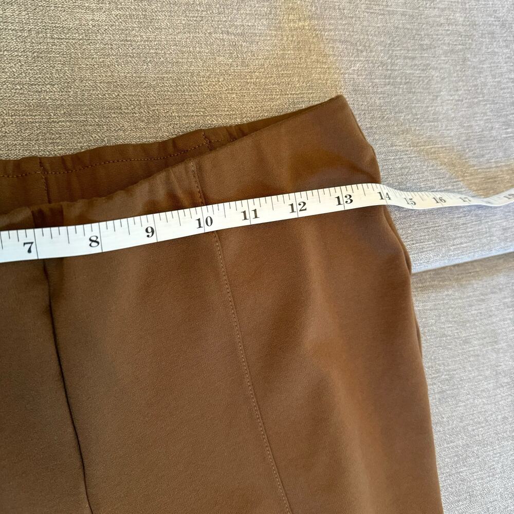 J. Jill Pants Women's Size Small Brown Ponte Leggings Pull On High Rise - Picture 9 of 9